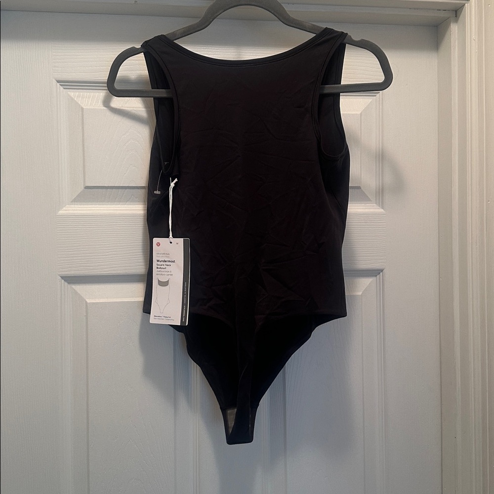 Wundermost Ultra-Soft Nulu Square-Neck Sleeveless Bodysuit Medium NWT - Picture 9 of 9